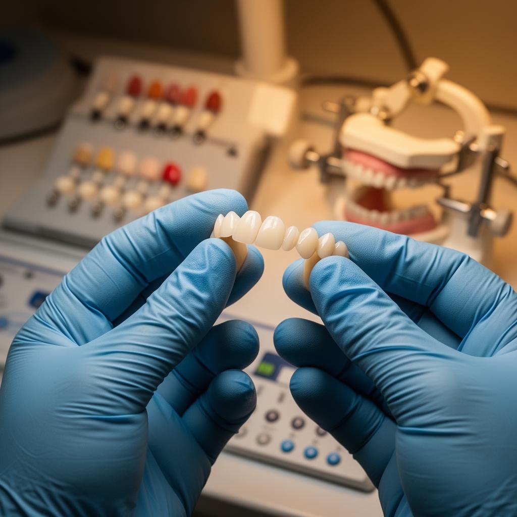 Prosthodontics patient and procedure context